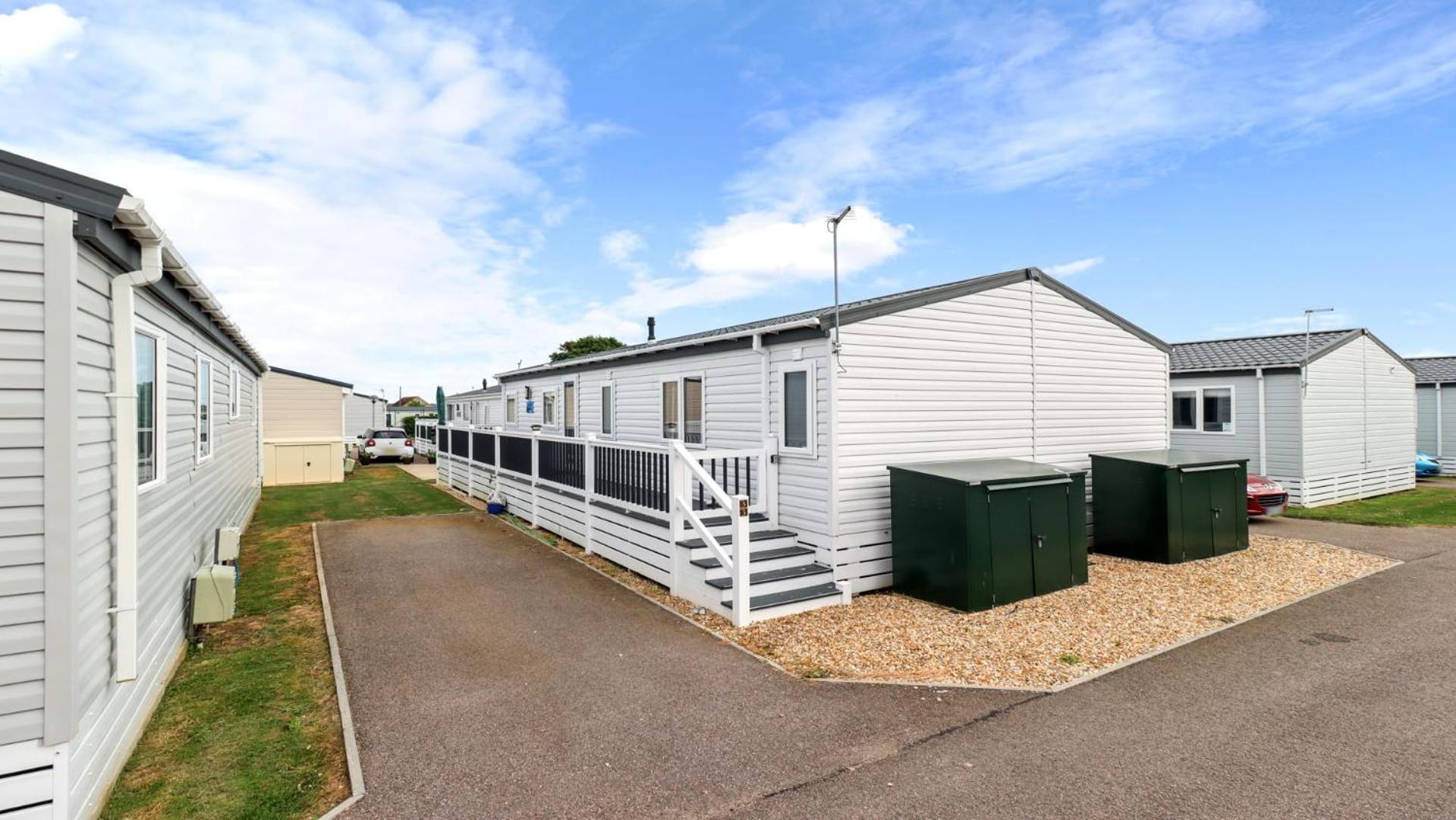 33 Beach Retreat Lodge Pevensey Bay Holiday Park Buitenkant foto