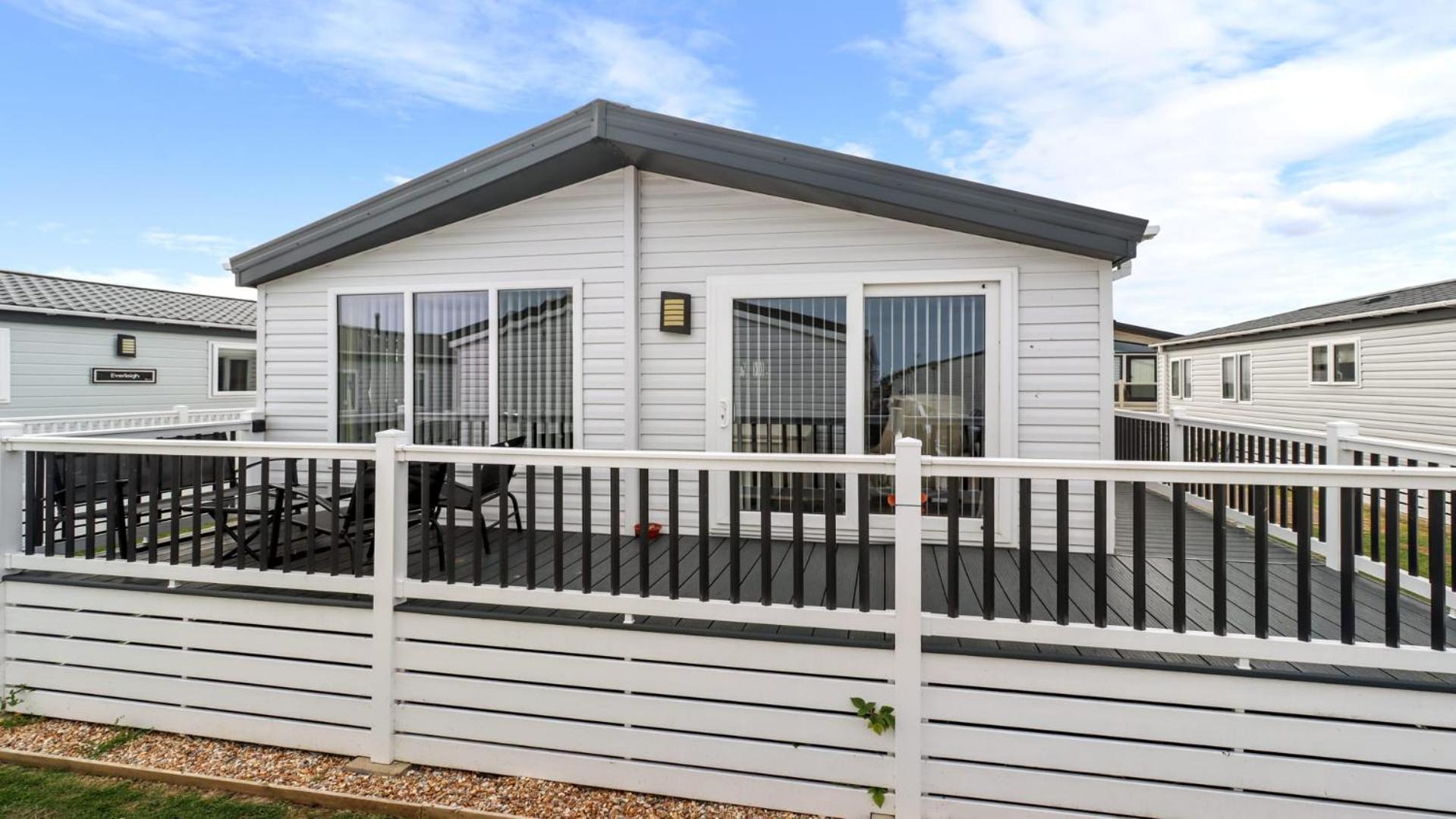 33 Beach Retreat Lodge Pevensey Bay Holiday Park Buitenkant foto