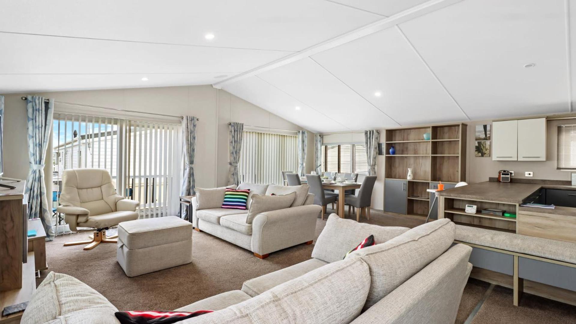 33 Beach Retreat Lodge Pevensey Bay Holiday Park Buitenkant foto